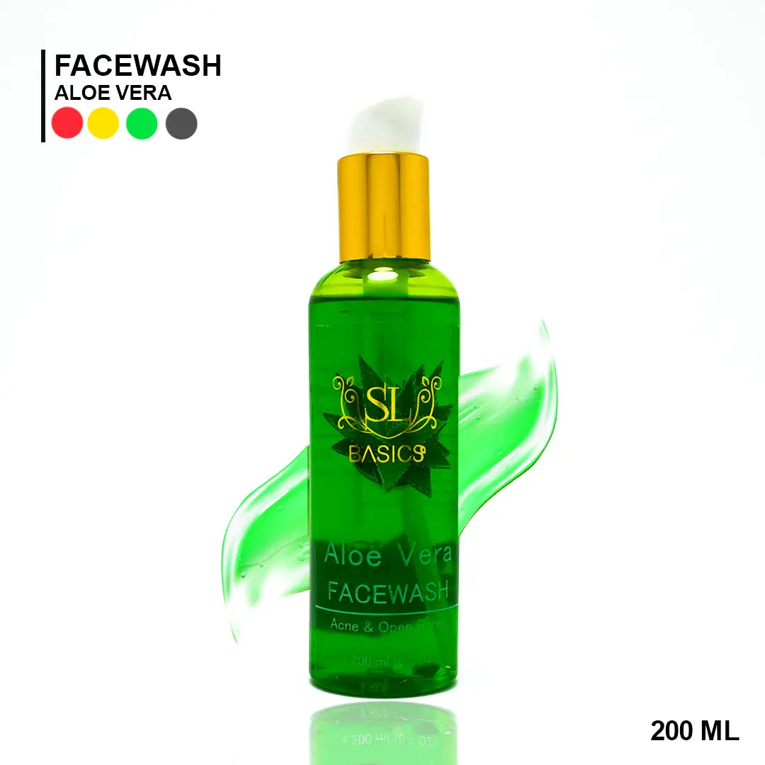 Aloe vera hot sale face wash