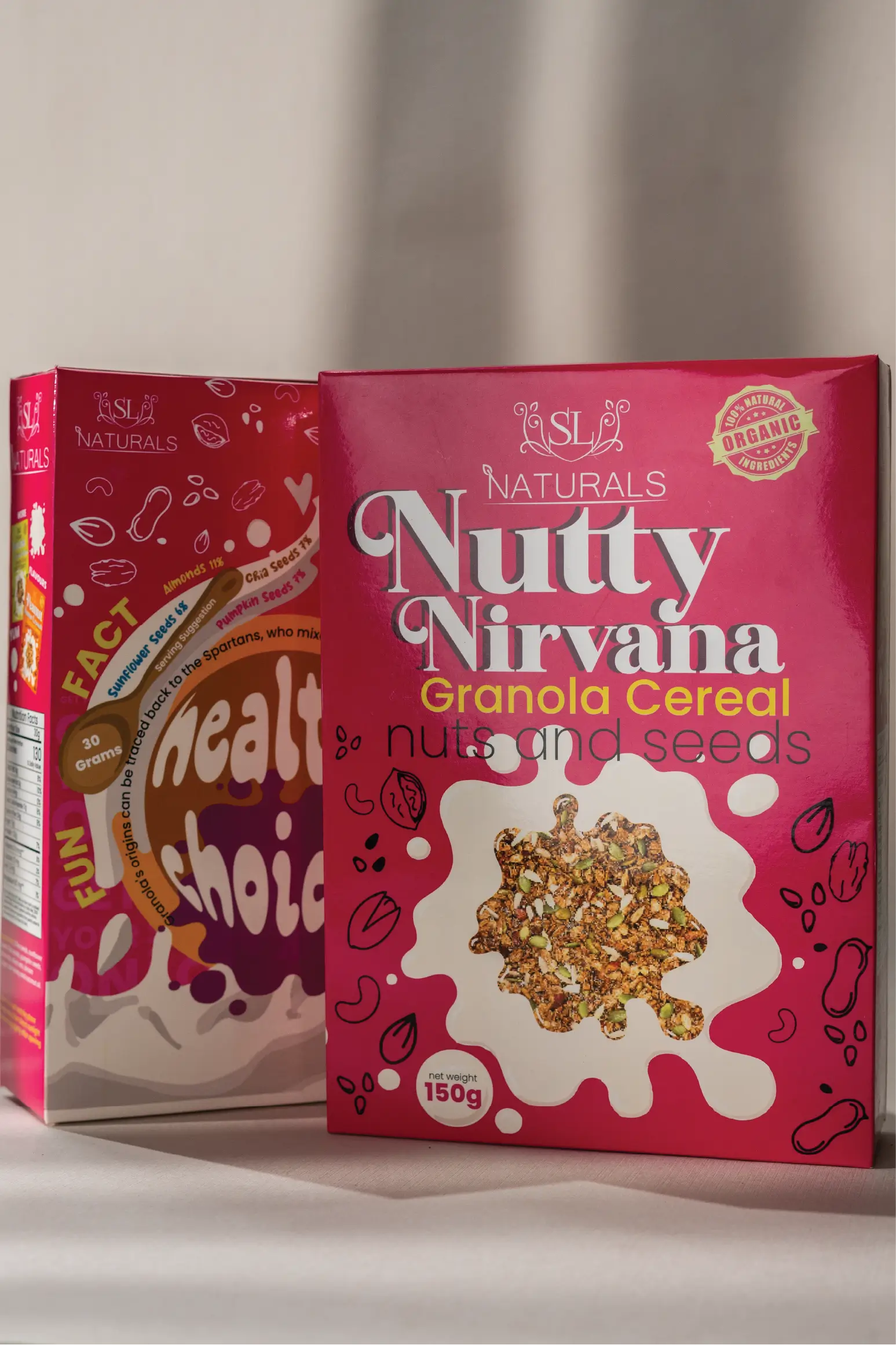 Nutty Nirvana (Granola Cereal) 150g - SL Basics