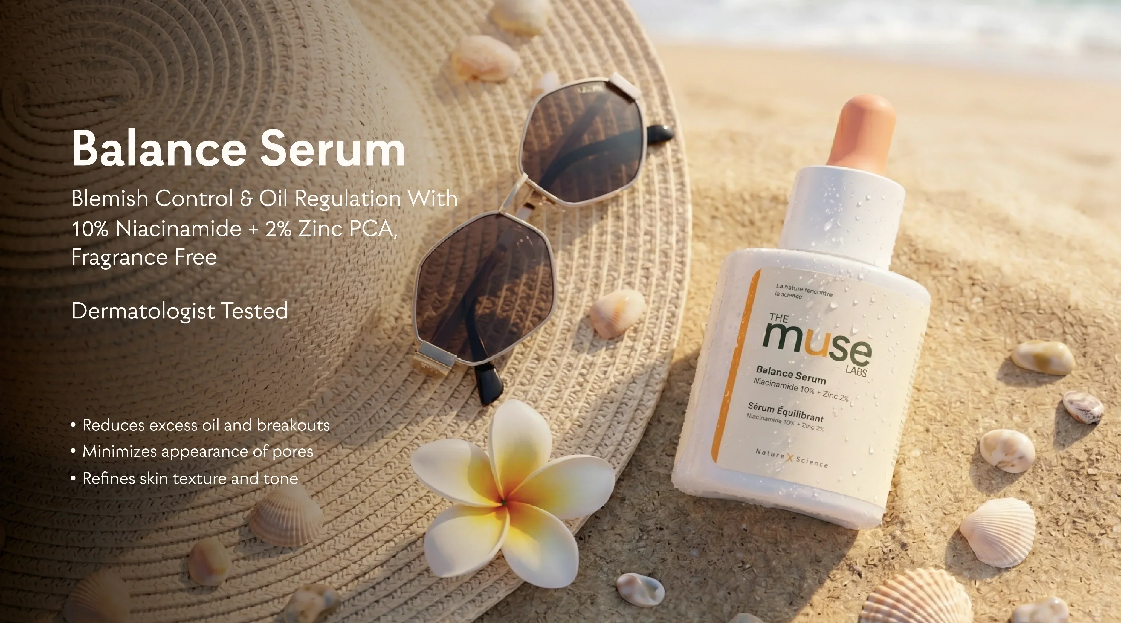 Achieve Clear Skin With the New Balance Serum | Niacinamide Serum