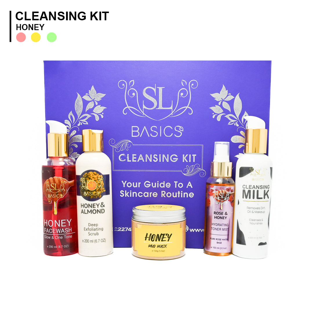 Honey Cleansing Kit, Cleansing kit for oily skin