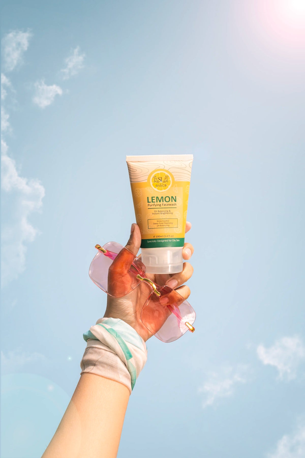 SL Basics Lemon Facewash | Vitamin C Brightening Face Wash