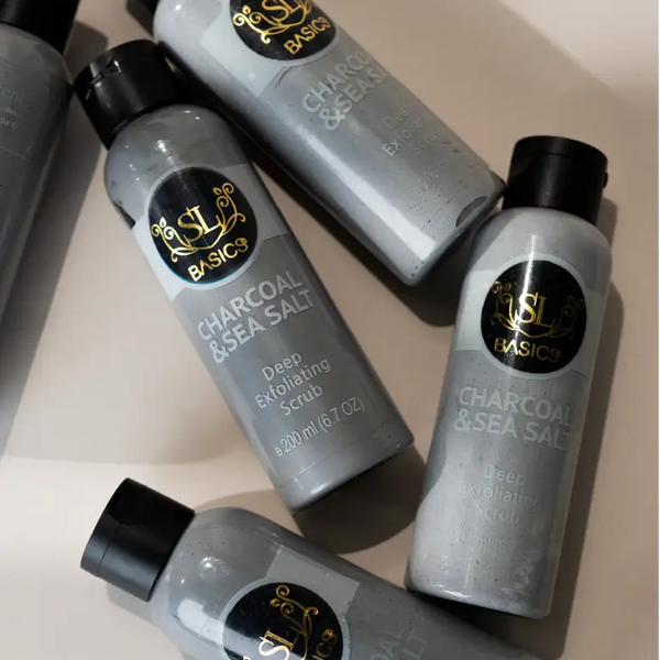 Charcoal & Sea Salt Scrub