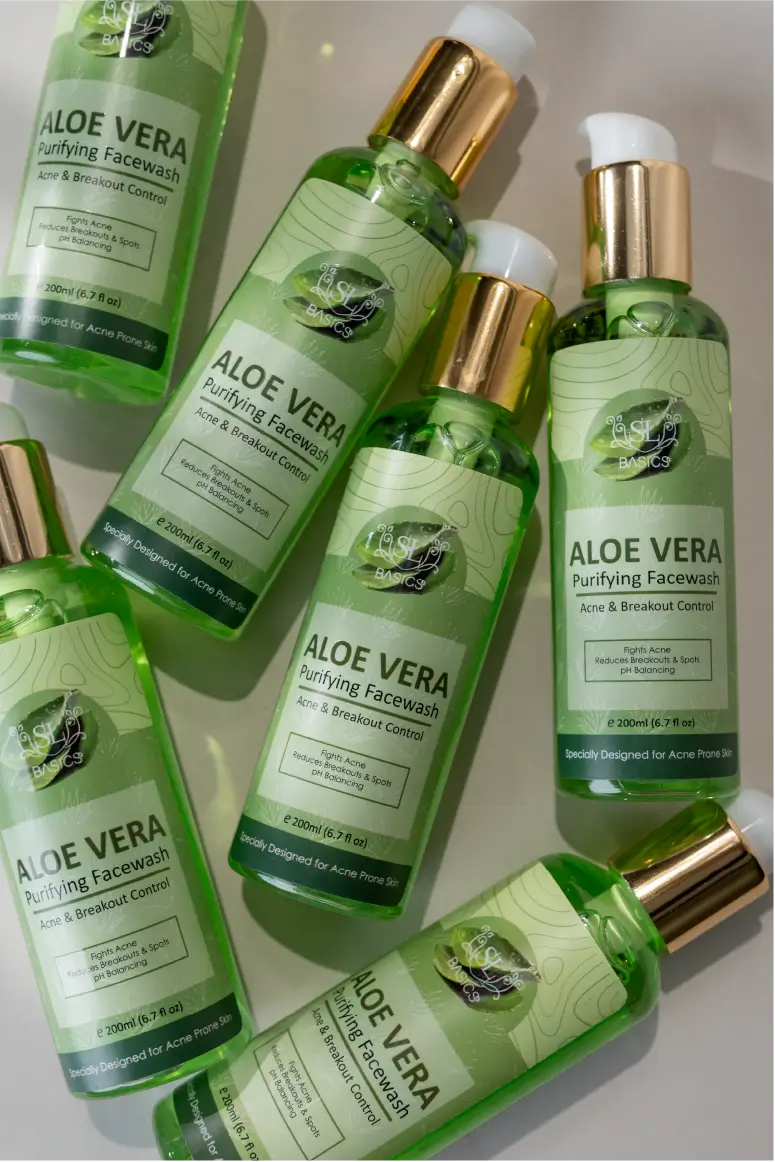 Aloe Vera Facewash - SL Basics