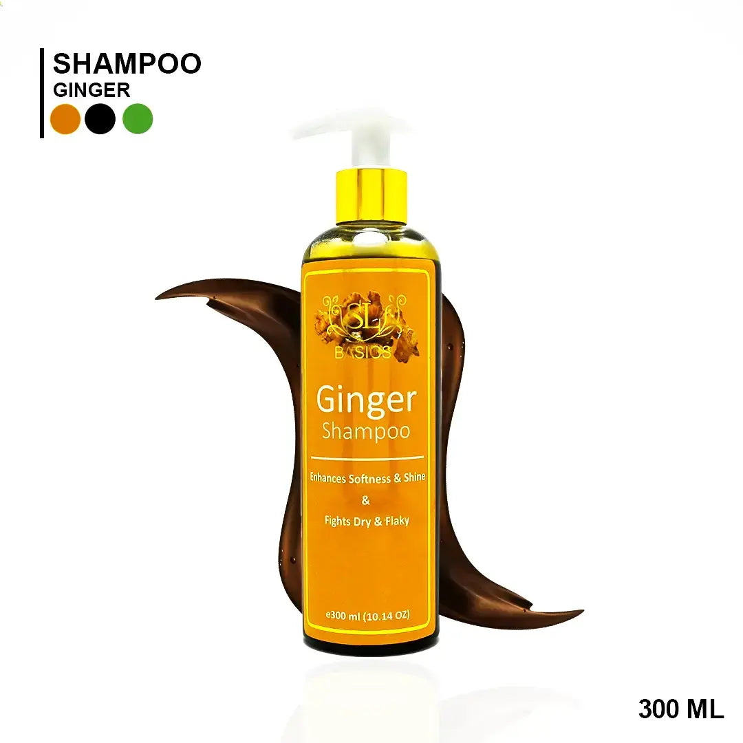 Ginger shampoo enhance softness & Shine