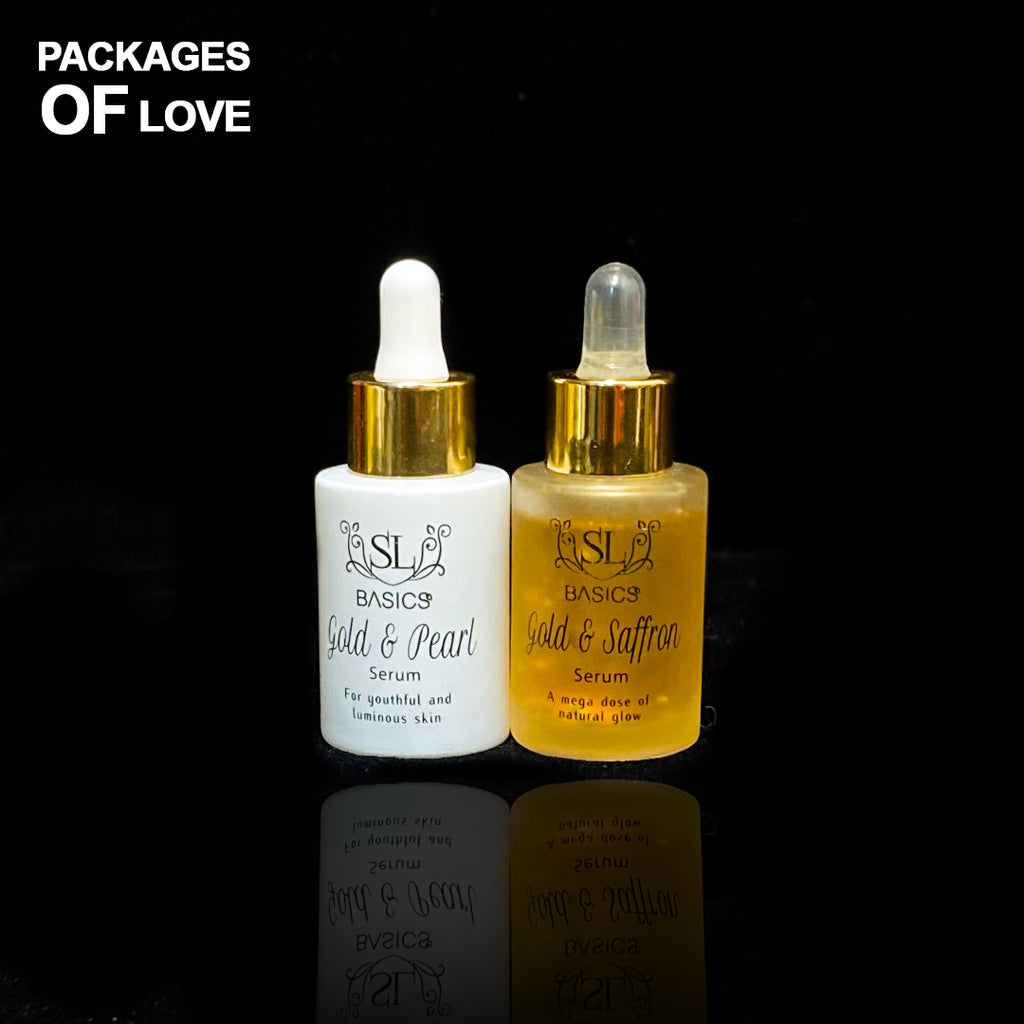 Gold & Pearl Serum, Gold & Saffron Serum, Serum of Pakistan, Shaista Lodhi Product