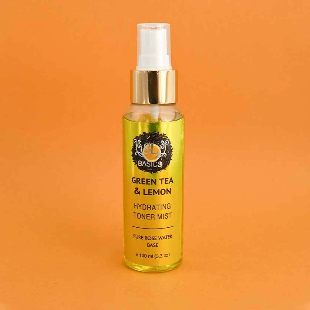 Green Tea & Lemon toner, Rose Water Base